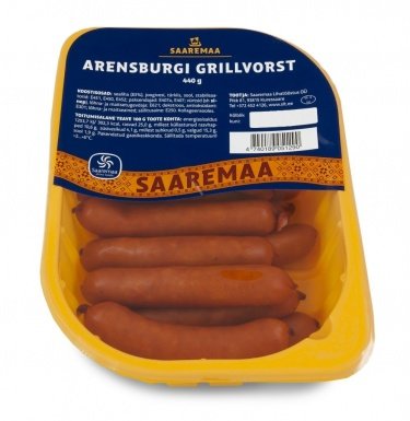 ARENSBURGI GRILLVORST 440 g