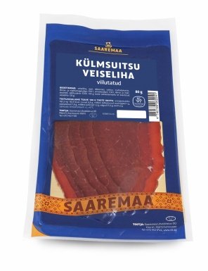 KÜLMSUITSU VEISELIHA 80g viilutatud