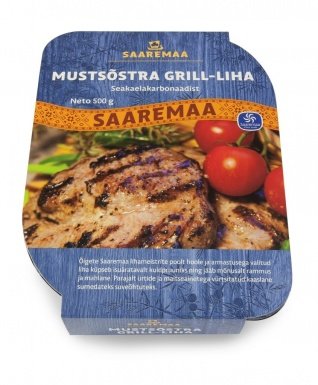 MUSTSÕSTRA GRILL-LIHA 500 g