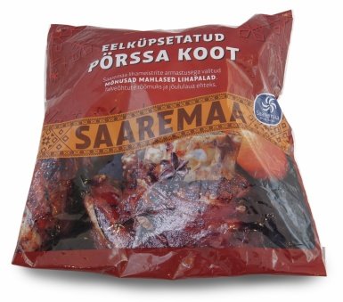 Eelküpsetatud pörssa koot ~1,2 kg