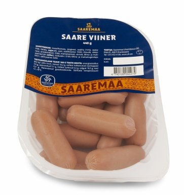 SAARE VIINER 440 g kooritud