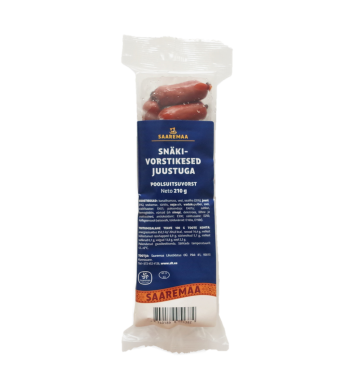 P-S SNÄKIVORSTIKESED JUUSTUGA 210g