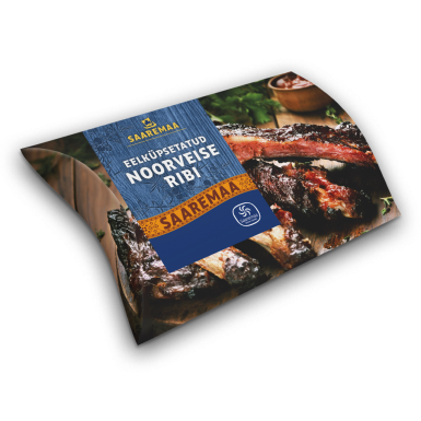 Eelküpsetatud noorveise ribi ~1,1 kg